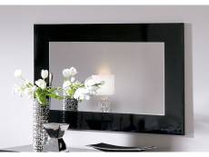 Miroir mural blanc noir ou gris laqué design ramsay