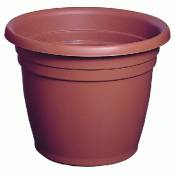 Pot rond pour fleurs et plantes 40 x h 32 cm en polypropyle'ne
