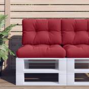 Prolenta Premium - Maison du'Monde - Coussin de palette rouge bordeaux 50x40x12 cm