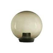 Salone Srl - sphère globe pour lampadaire CM25 fumé avec attachement E27