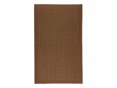 Straw - tapis tressé pour intérieur et extérieur marron 160x230