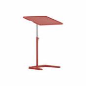 Table d'appoint NesTable / Table pour ordinateur portable - Plateau inclinable - Vitra rouge en plastique