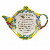 Tea Bag Holder, Irish Weave Blessing