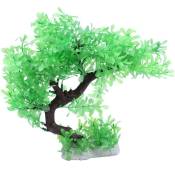 Vert Artificiel Decor en Plastique arbre Plante 10,2