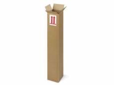 10 cartons d'emballage allongés 50 x 10 x 10 cm - simple cannelure BL02-10