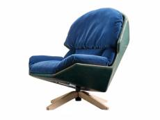 Austral - fauteuil original bleu et vert