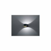 Boutica-Design Applique Lacapo Noir Mat 1x4W SMD LED