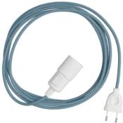 Creative Cables - Snake - Lampe plug-in avec câble textile coloré 5 Mètres - RC53 - RC53