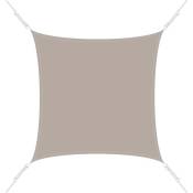 Easy Sail - Voile d'ombrage carrée 4 x 4m - Taupe