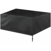 Housse étanche pour meubles de table de billard 7 pieds Housse anti-poussière Noir 22511682cm