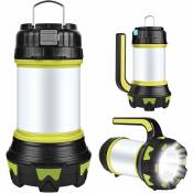 Lampe de camping led, lanterne de camping rechargeable
