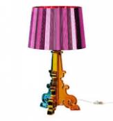 Lampe de table Bourgie / H 68 à 78 cm - Kartell rose