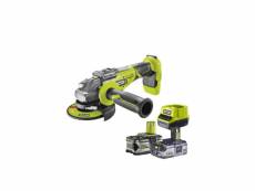 Pack ryobi meuleuse d'angle brushless 18 v oneplus r18ag7-0 - 1 batterie 3.0ah high energy - 1 chargeur ultra rapide 5133002852-5133002867-5133002638