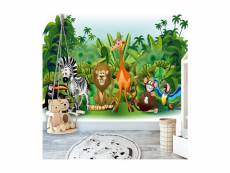 Papier peint - jungle animals l x h en cm 150x105 A1-MFT1588