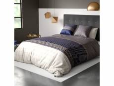 Parure de lit housse de couette avec taie d'oreiller 100% percale de coton 71 fils roch taille 220 x 240 cm PD12819-220
