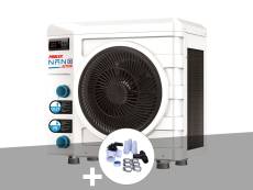 Pompe à chaleur 5 kW Poolex Nano Action + Kit by-pass