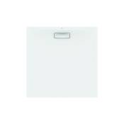 Receveur de douche carré ultra flat new 1000 x 1000 x 25 mm blanc soie Ideal Standard