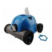 Robot Piscine Orca O50 cl - Sur Batterie sans fil - Nettoyage Fond Plat - Autonome - Compatible Tout Revêtement - Filtration Tamis - blue