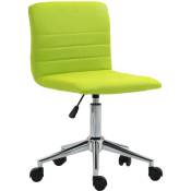 Svita - linus Chaise de bureau pour enfants Chaise pivotante Chaise de bureau chambre d'enfant Tissu vert