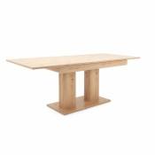 Table a manger extensible - Decor chene artisan - L140/220