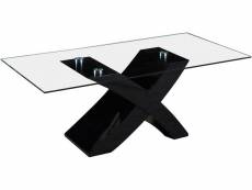 Table basse rectangulaire "tina" - 117 x 62 x 45 cm