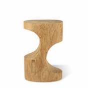 Table d'appoint Double Arch / Table d'appoint - Bois sculpté main - Pols Potten bois naturel en bois