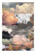 Tapis Walking on Clouds Dawn / Format portrait - 200 x 300 cm - Moooi Carpets multicolore en tissu