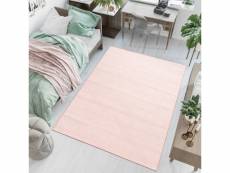 Tapiso florida tapis de salon chambre moderne rose