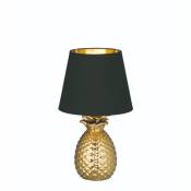 Trio Lighting - Lampe de table Led dorée 43 cm - Trio - Pineapple