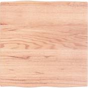 Vidaxl - Dessus de table bois chêne massif traité