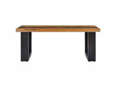 Vidaxl table basse 100x50x40 cm bois de teck massif