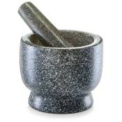 Zeller - Mortier de cuisine granit avec pilon