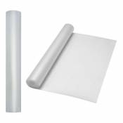 2PCS Tapis Antidérapant de Tiroir Transparent eva Imperméable Lavable Tapis de Placard - Blanc transparent - Einfeben