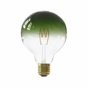 Ampoule LED Colors Nora dimmable E27 globe ⌀ 12 5cm 130lm 4W blanc chaud Calex vert