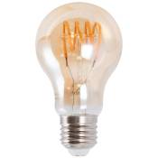 Ampoule led vintage à filament en spirale - E27 A60