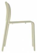 Chaise empilable First Chair / Plastique - Magis beige