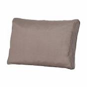 Coussin palette dossier Panama Taupe 60 x 40 cm - Taupe