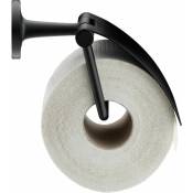 Duravit - Starck t Dévidoir de papier wc avec couvercle Noir Mat 125x83x131 mm - 0099404600