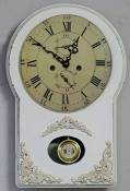 Horloge à pendule style shabby chic