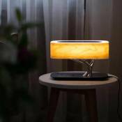 Lampe de Chevet led Design avec Enceinte & Chargeur