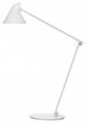 Lampe de table NJP / LED - Bras articulé - Louis Poulsen blanc en métal