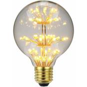 Led Ampoule Vintage Ampoule rgb Feu D'artifice Edison Ampoule G95 3W 220/240V E27 Ampoule Décorative (φ80mm Feu d'artifice) - Groofoo