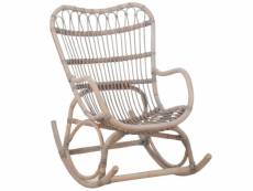 Paris prix - fauteuil à bascule en rotin "washi" 110cm