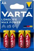 Pile alcaline Varta Long-life Max Power AA - LR6 lot