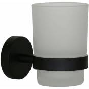 Porte-gobelet noir mat Capannoli Hoop HP103 mm Noir mat - des vis de fixation - Noir mat