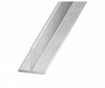 Profilé T aluminium brut 20 x 20 mm 2 m
