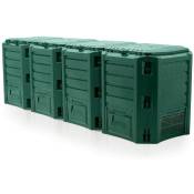Prosperplast - Composteur Compogreen 1600L vert 82,6x261x71,9