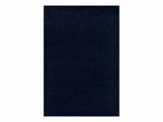 Tara - tapis uni bleu à relief linéaire 120x160cm fancy-900-blue-120x160