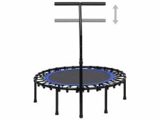 Vidaxl trampoline de fitness avec poignée 102 cm 102 cm