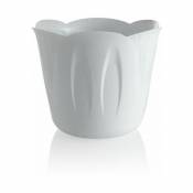 Ac-déco - Cache-pot - MIMOSA - D 30 cm - Blanc - Livraison gratuite